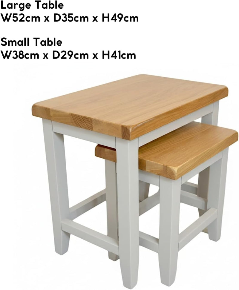 Grofurniture Nest of Tables Set 2 Small Coffee
