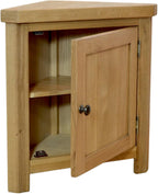 Grofurniture Painted Corner Cabinet Small Storage Cuboard