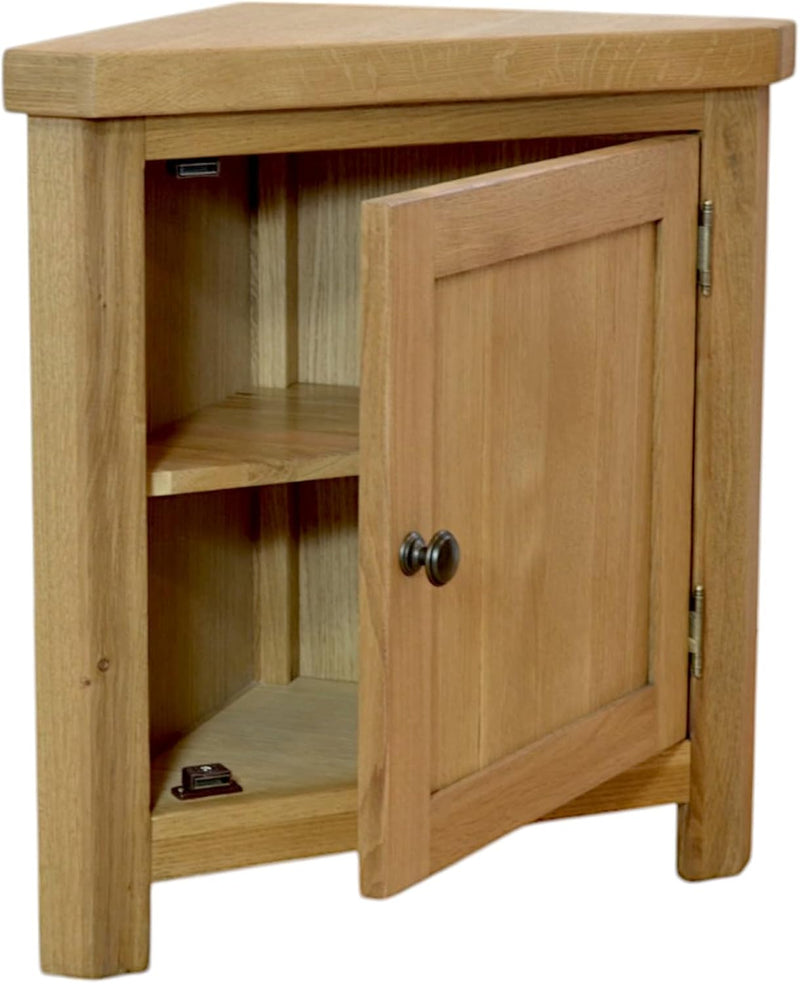 Grofurniture Painted Corner Cabinet Small Storage Cuboard