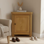 Grofurniture Painted Corner Cabinet Small Storage Cuboard