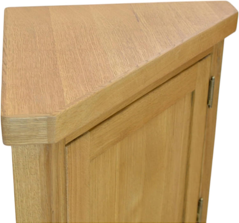 Grofurniture Painted Corner Cabinet Small Storage Cuboard