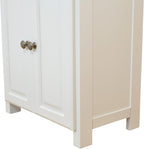 Grofurniture Snow Painted Cabinet Hallway Shoe Storage Rack