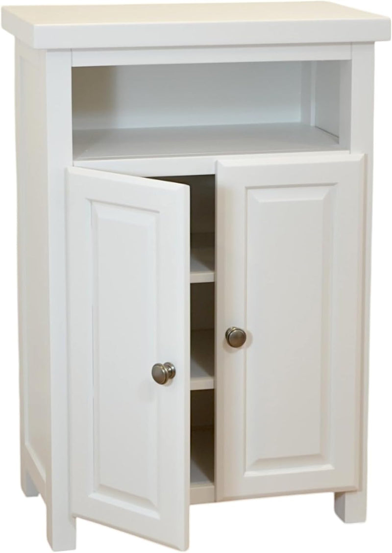 Grofurniture Snow Painted Cabinet Hallway Shoe Storage Rack