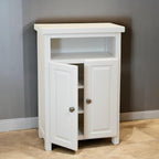 Grofurniture Snow Painted Cabinet Hallway Shoe Storage Rack