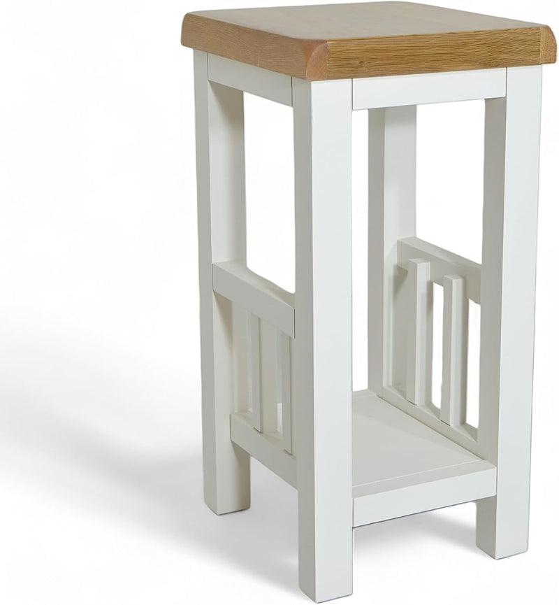 Grofurniture Snow Side Table Painted End for Living