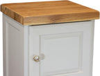 Grofurniture Tall Painted Slim Cabinet Hallway Storage Or