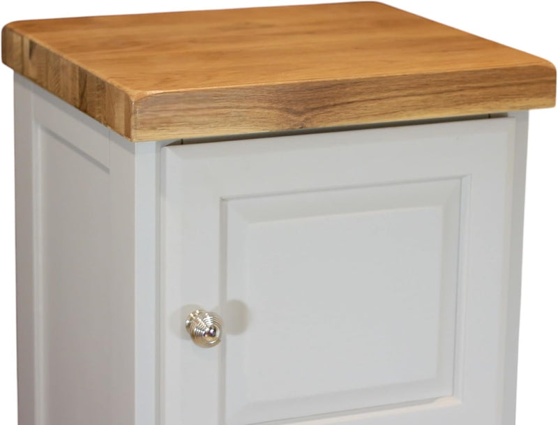 Grofurniture Tall Painted Slim Cabinet Hallway Storage Or