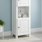 Grofurniture Tall Painted Slim Cabinet Hallway Storage Or