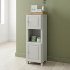 Grofurniture Tall Painted Slim Cabinet Hallway Storage Or