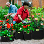 Grow Bags for Vegetables 10 Gallon Large Growing (5 Pack)