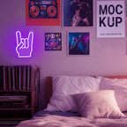 Guitar Neon Light Sign LED Wall Decor