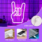 Guitar Neon Light Sign LED Wall Decor