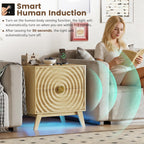Gurexl Smart Bedside Table with Charging Station