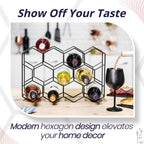 Gusto Nostro Countertop Wine Rack 14 Bottle Freestanding