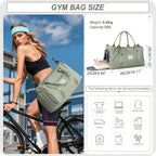 Gym Bag Mens Womens Sport Duffel Bags