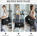 Gym Bag Mens Womens Sport Duffel Bags