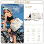 Gym Bag Mens Womens Sport Duffel Bags