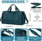 Gym Bag Mens Womens Sport Duffel Bags