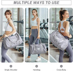 Gym Bag Mens Womens Sport Duffel Bags