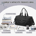Gym Bag Mens Womens Sport Duffel Bags