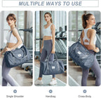 Gym Bag Mens Womens Sport Duffel Bags