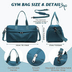 Gym Bag Mens Womens Sport Duffel Bags