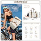 Gym Bag Mens Womens Sport Duffel Bags