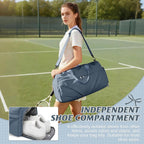 Gym Bag Mens Womens Sport Duffel Bags