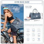 Gym Bag Mens Womens Sport Duffel Bags