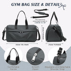 Gym Bag Mens Womens Sport Duffel Bags