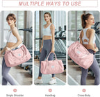 Gym Bag Mens Womens Sport Duffel Bags
