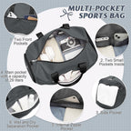 Gym Bag Mens Womens Sport Duffel Bags