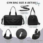 Gym Bag Mens Womens Sport Duffel Bags
