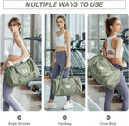 Gym Bag Mens Womens Sport Duffel Bags
