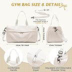 Gym Bag Mens Womens Sport Duffel Bags