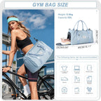 Gym Bag Mens Womens Sport Duffel Bags