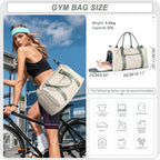 Gym Bag Mens Womens Sport Duffel Bags