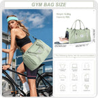 Gym Bag Mens Womens Sport Duffel Bags