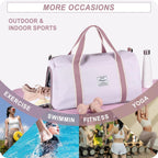 Gym Bag Mens Womens Sport Duffel Bags