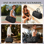 Gym Bag Mens Womens Sport Duffel Bags