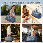 Gym Bag Mens Womens Sport Duffel Bags