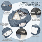 Gym Bag Mens Womens Sport Duffel Bags