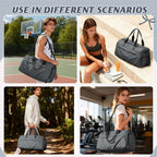 Gym Bag Mens Womens Sport Duffel Bags