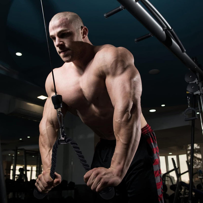Gym Cable Attachments Set Lat Pulldown Accessories Weight