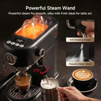 H10b Programmable Espresso Machine with LED Display Pressure