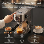 H10b Programmable Espresso Machine with LED Display Pressure