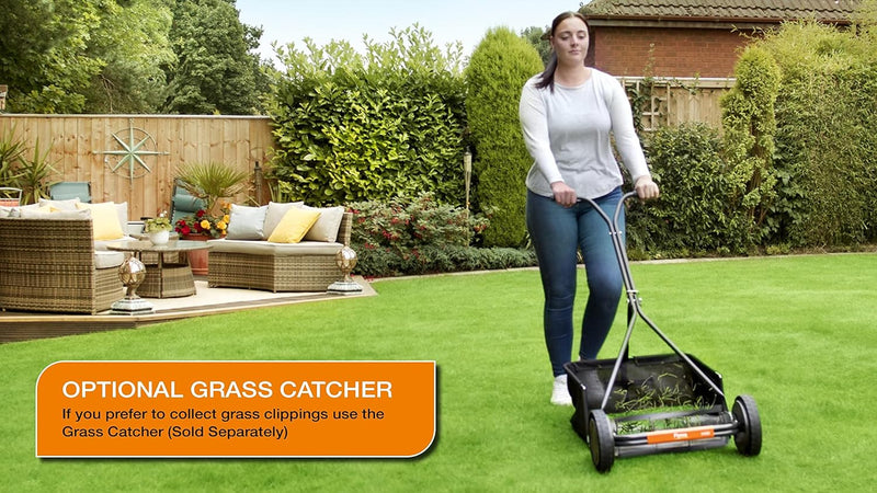 H400 Push Powered Cylinder Lawn Mower
