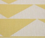 Habitat Ochre Geometric Modern Weather Resistant