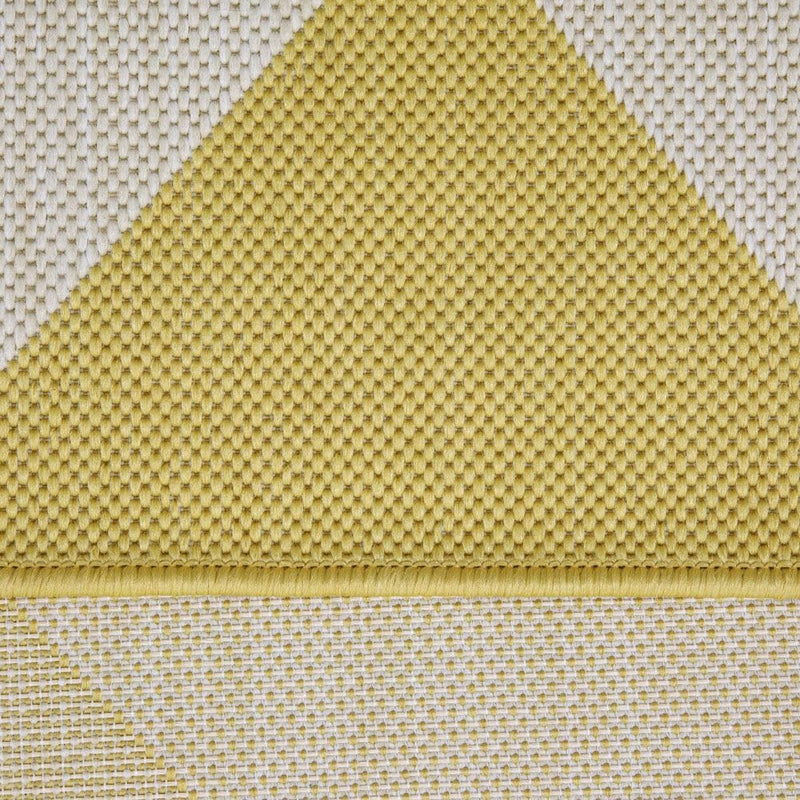 Habitat Ochre Geometric Modern Weather Resistant