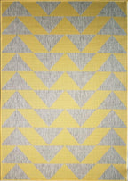 Habitat Ochre Geometric Modern Weather Resistant